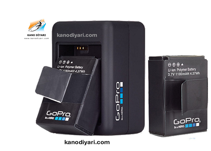 AHBBP-301 GoPro Çift Pil Şarj Cihazı
