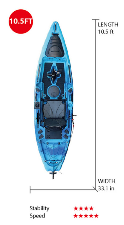 VK-24 NOVA Pedallı Balıkçı Kayağı (Fiyat Güncelleniyor)