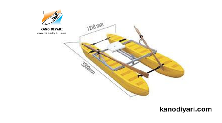 NE336 KATAMARAN PE KÜREKLİ TEKNE (Fiyat Güncelleniyor)