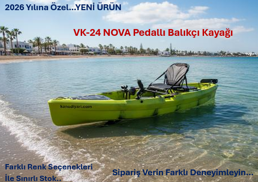 VK-24 NOVA Pedallı Balıkçı Kayağı